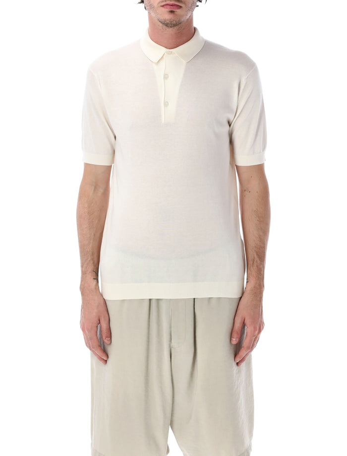 John Smedley Adrian Cotton Polo Starch T-shirt