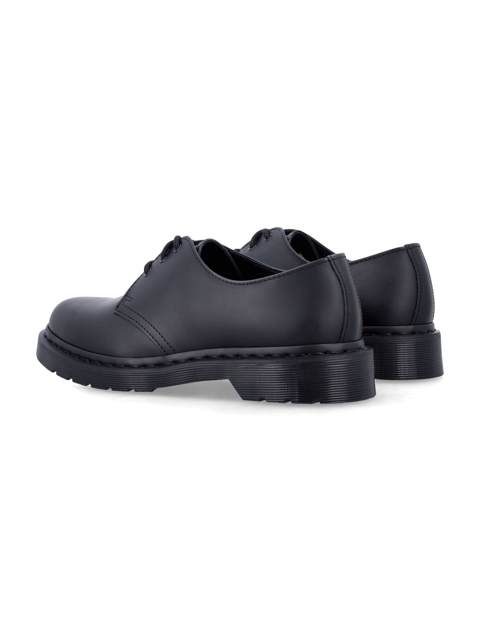 Dr. Martens 1461 Mono Smooth Leather Shoes Black Sole Laced