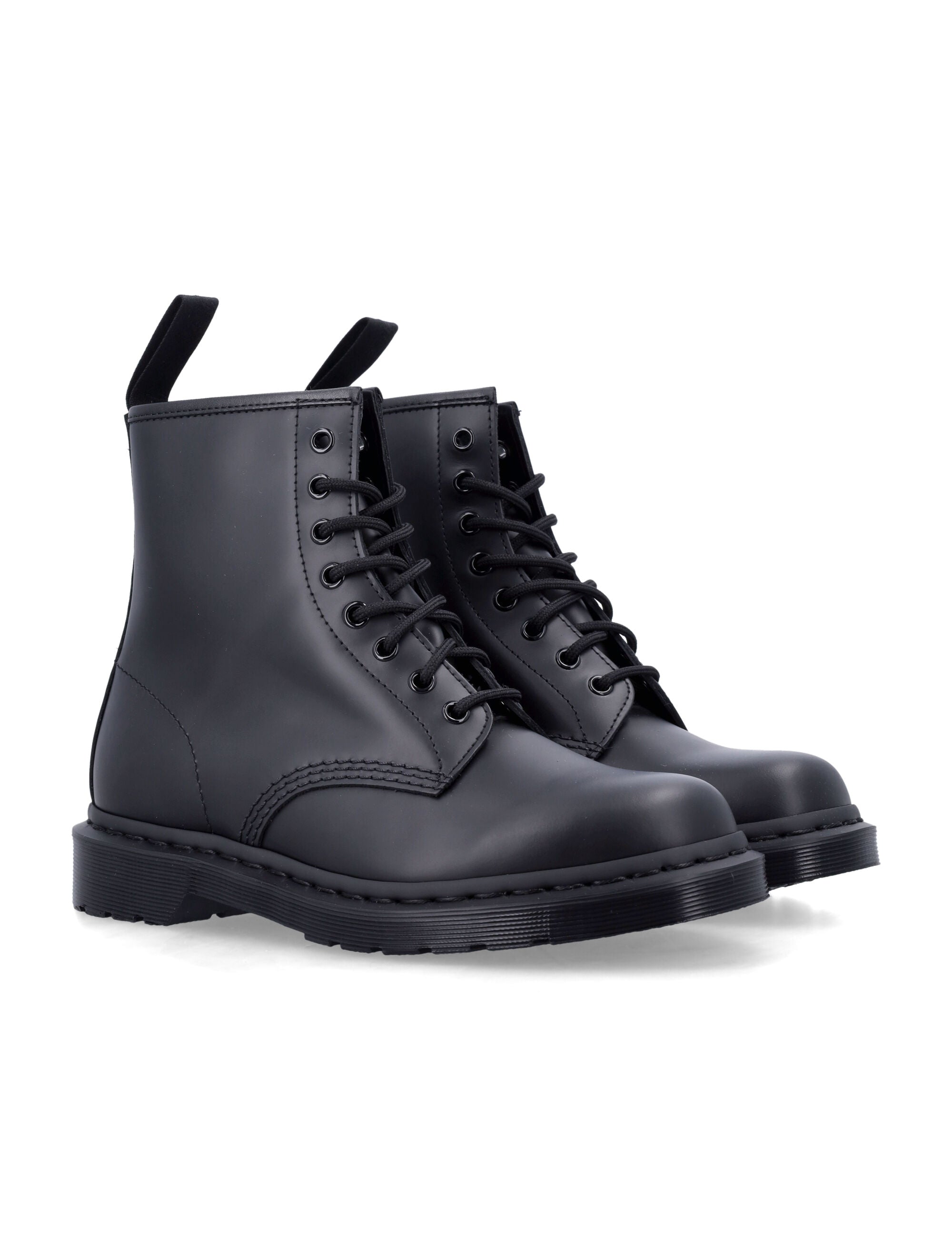 Dr. Martens 1460 Mono Smooth Leather Boots Black Sole