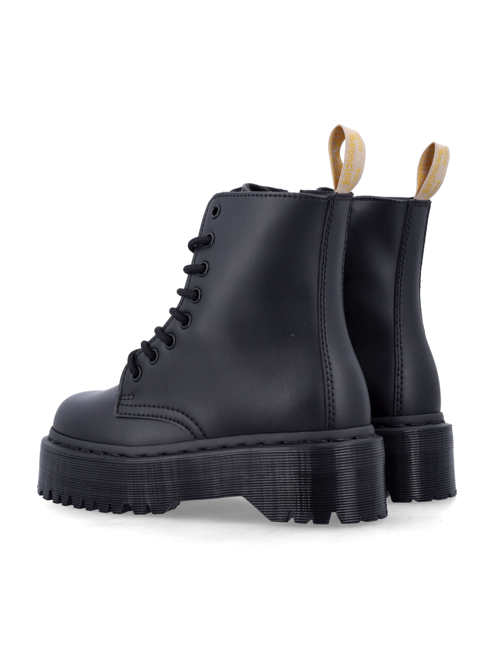 Dr. Martens Vegan Jadon II Boot Mono Black Synthetic Sole