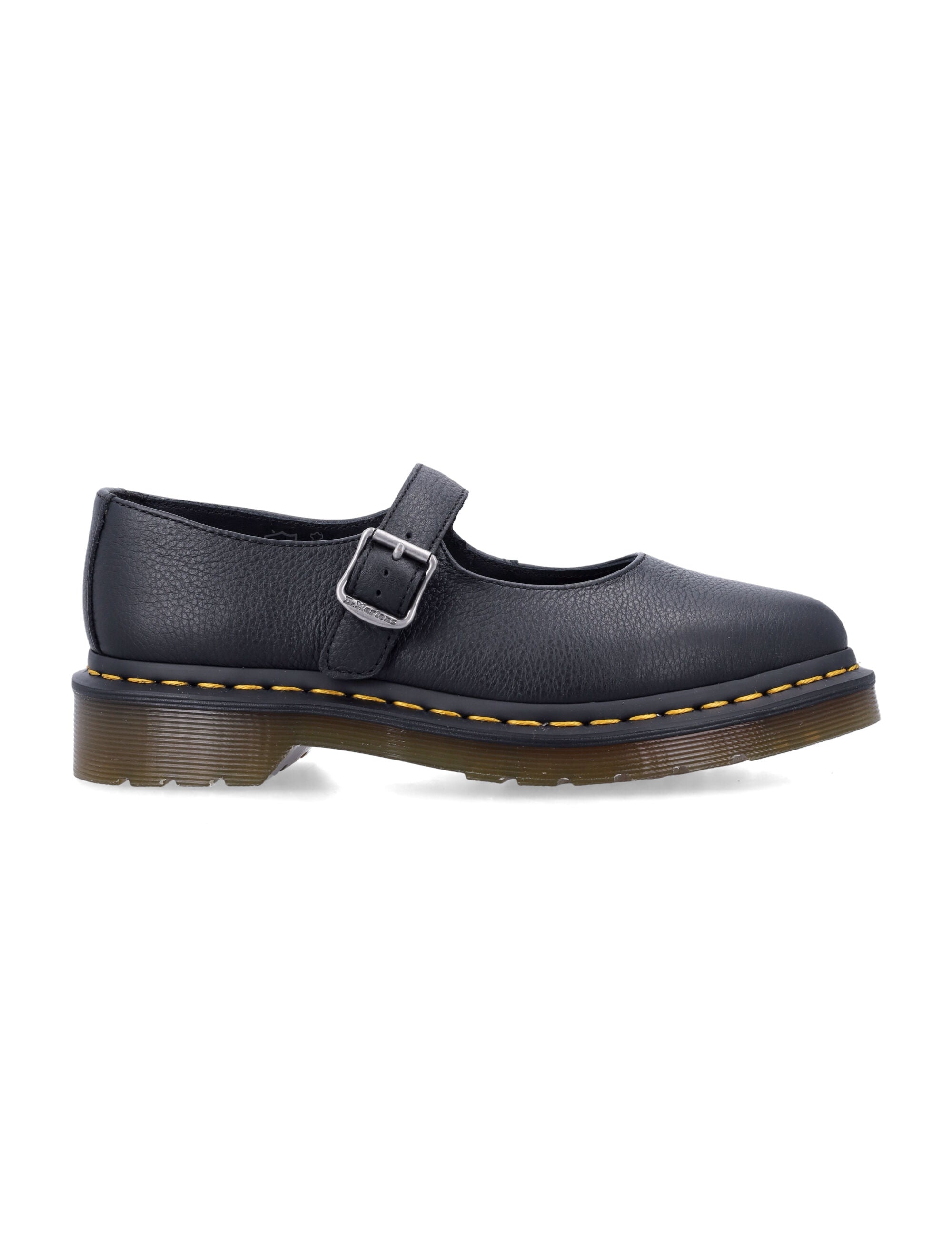 Dr. Martens Elphie MJ black leather Mary Jane shoes Sole Flat