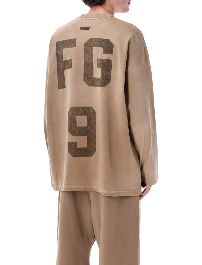 Fear Of God Fg 9 Long Sleeve Tee Dune Pearl Cotton T-shirt