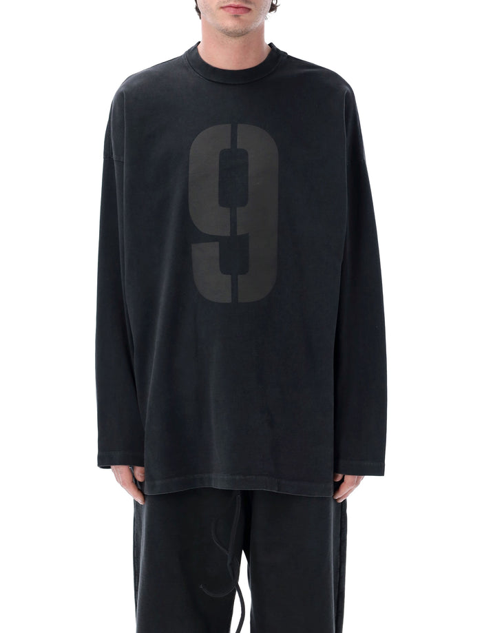 Fear Of God 9 Long Sleeve Tee Black Cotton T-shirt