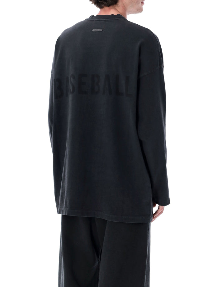 Fear Of God 9 Long Sleeve Tee Black Cotton T-shirt