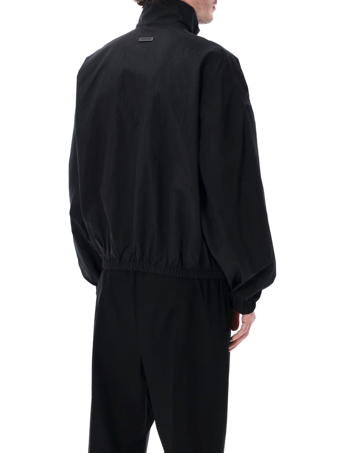 Fear Of God Nylon Ripstop Tech Track Jacket Black Recycled Polyamide