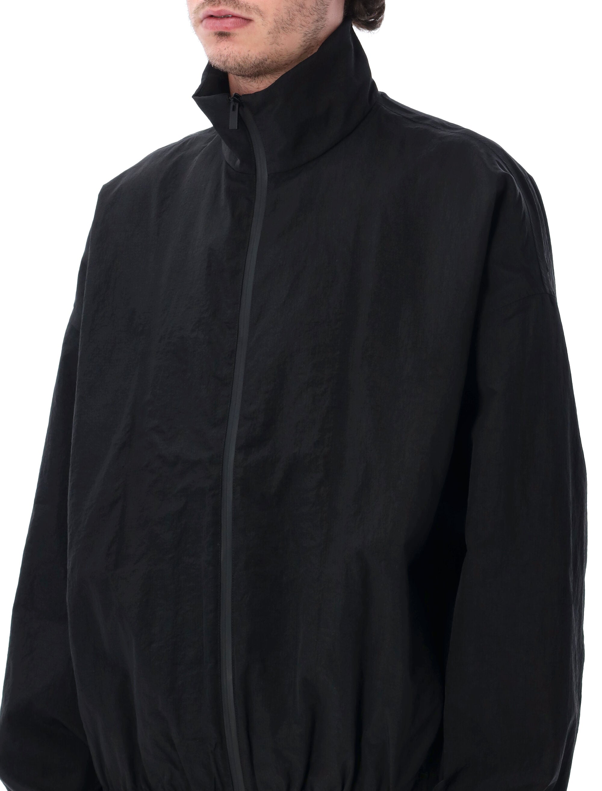 Fear Of God Nylon Ripstop Tech Track Jacket Black Recycled Polyamide