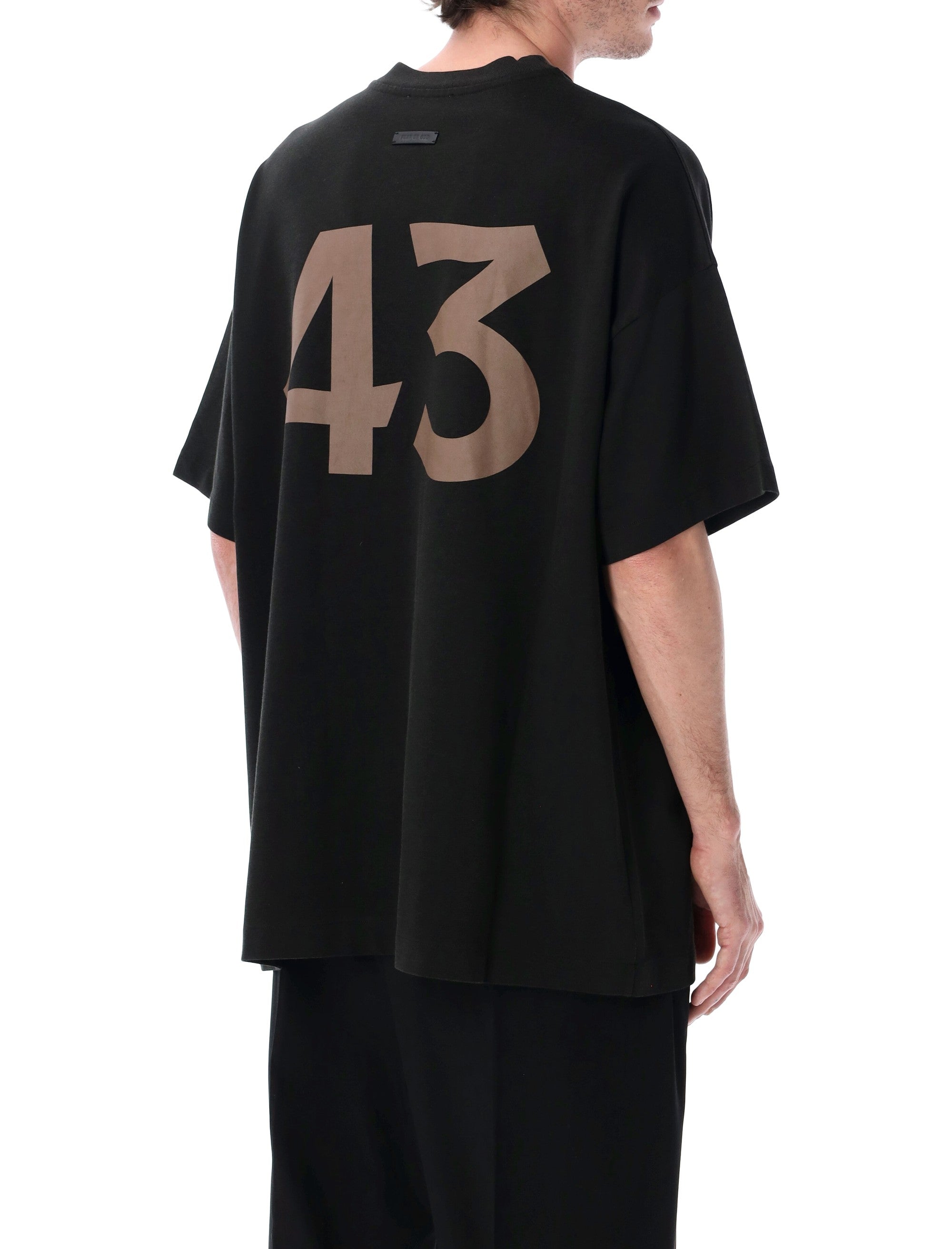 Fear Of God Cotton Rayon 43 Tee Black T-shirt