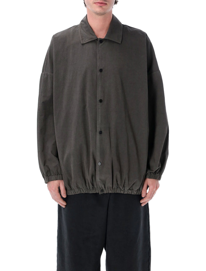 Fear Of God Cotton Windbreaker Jacket Dark Grey