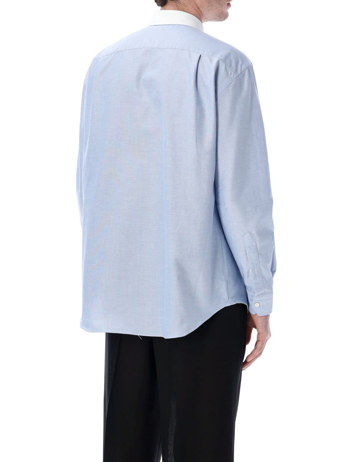 Salvatore Piccolo Alberto light blue shirt Cotton
