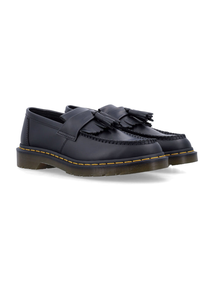 Dr. Martens Adrian Tassel Loafers Black Leather Sole