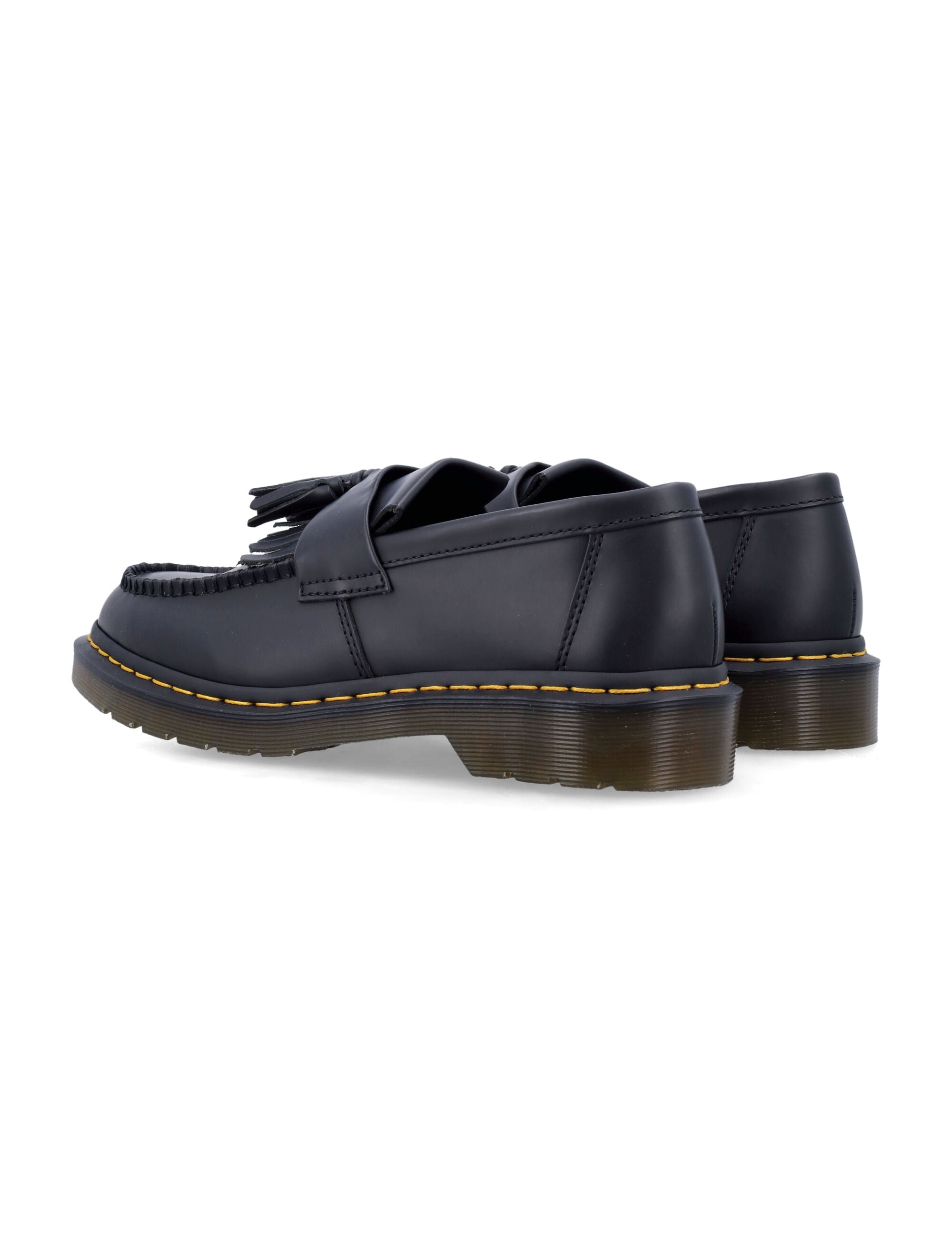 Dr. Martens Adrian Tassel Loafers Black Leather Sole