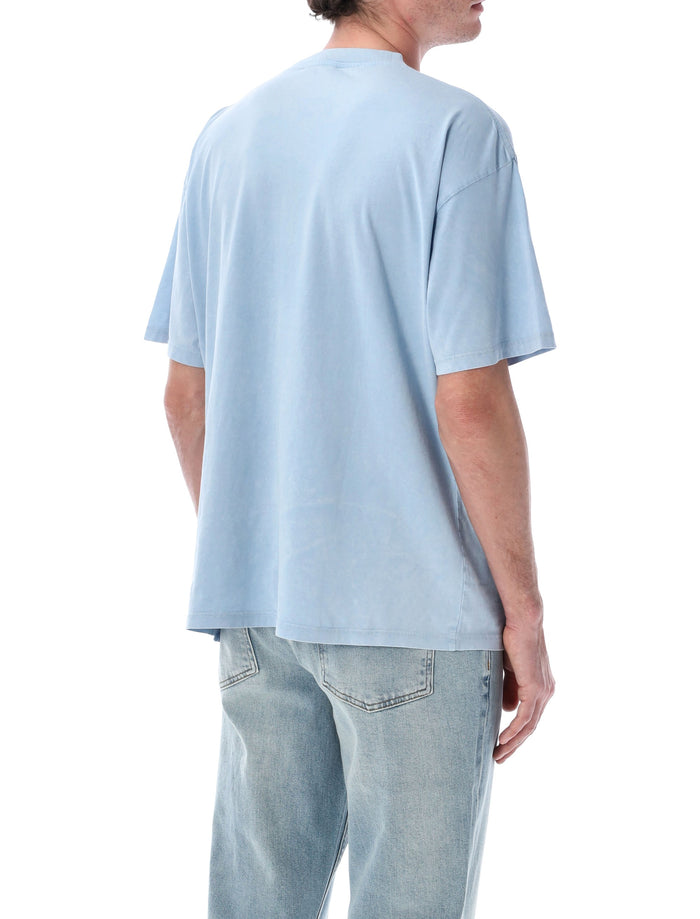 Represent Western Initial T-shirt Mountain Bluebird Cotton