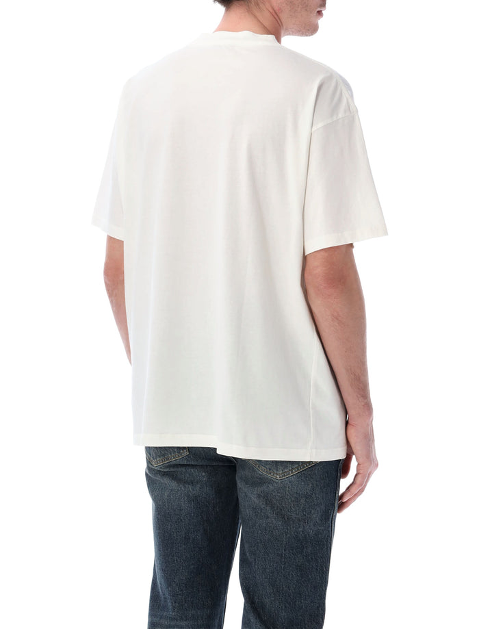 Represent Western Initial T-shirt Flat White Cotton