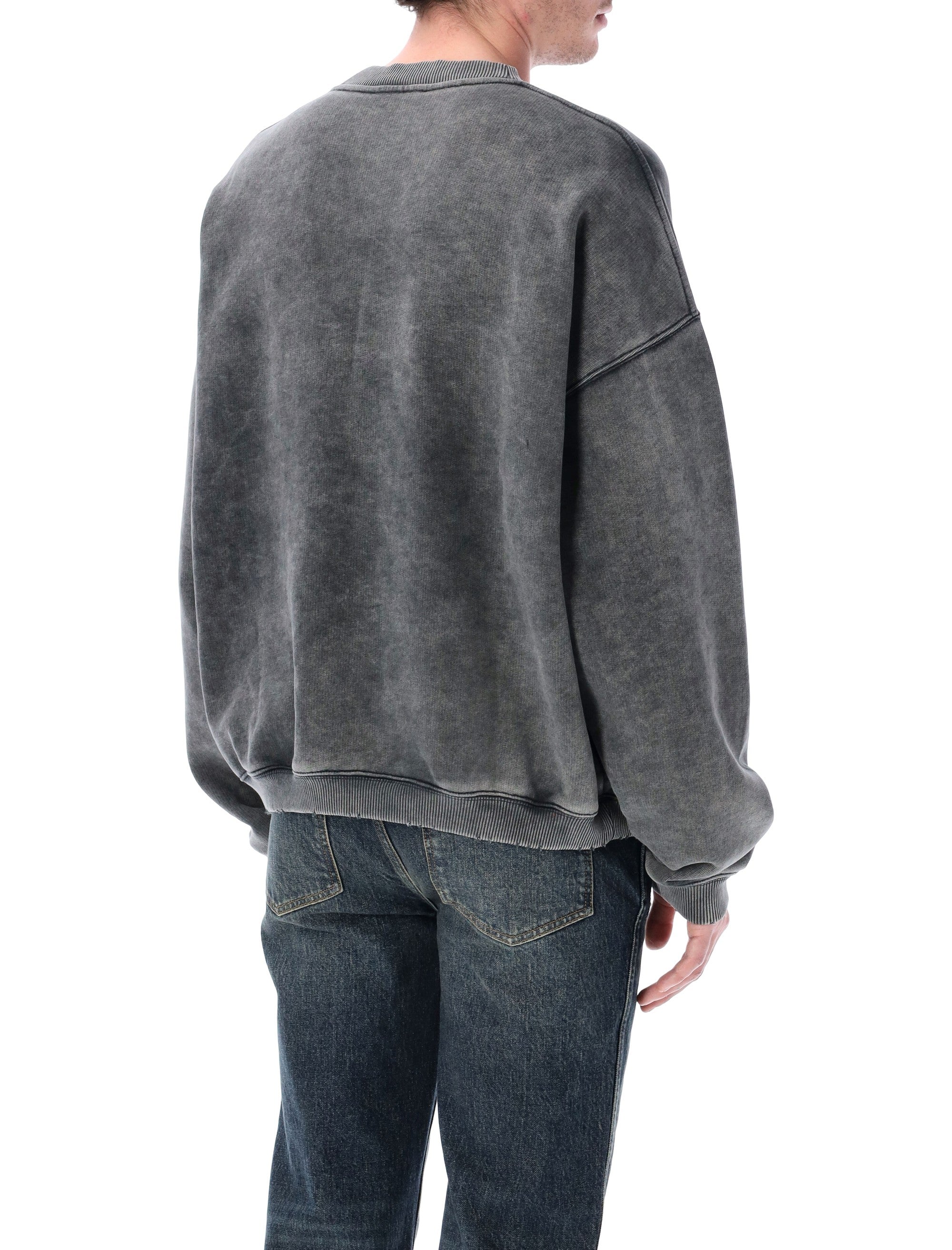 Represent Pegasus cotton sweatshirt Vintage Grey Rib