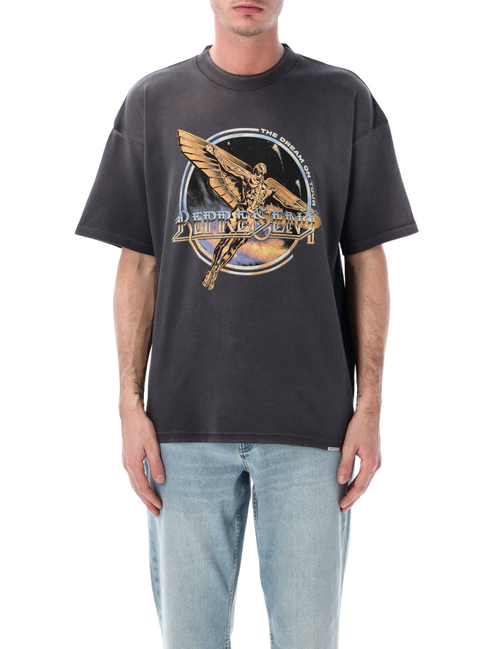 Represent Golden Tour T-shirt Sun Fade Grey Cotton
