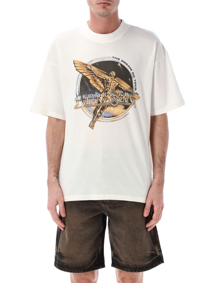 Represent Golden Tour T-shirt Flat White Cotton