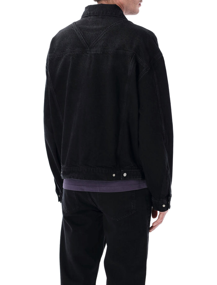 Represent R4 Denim Jacket Black Cotton