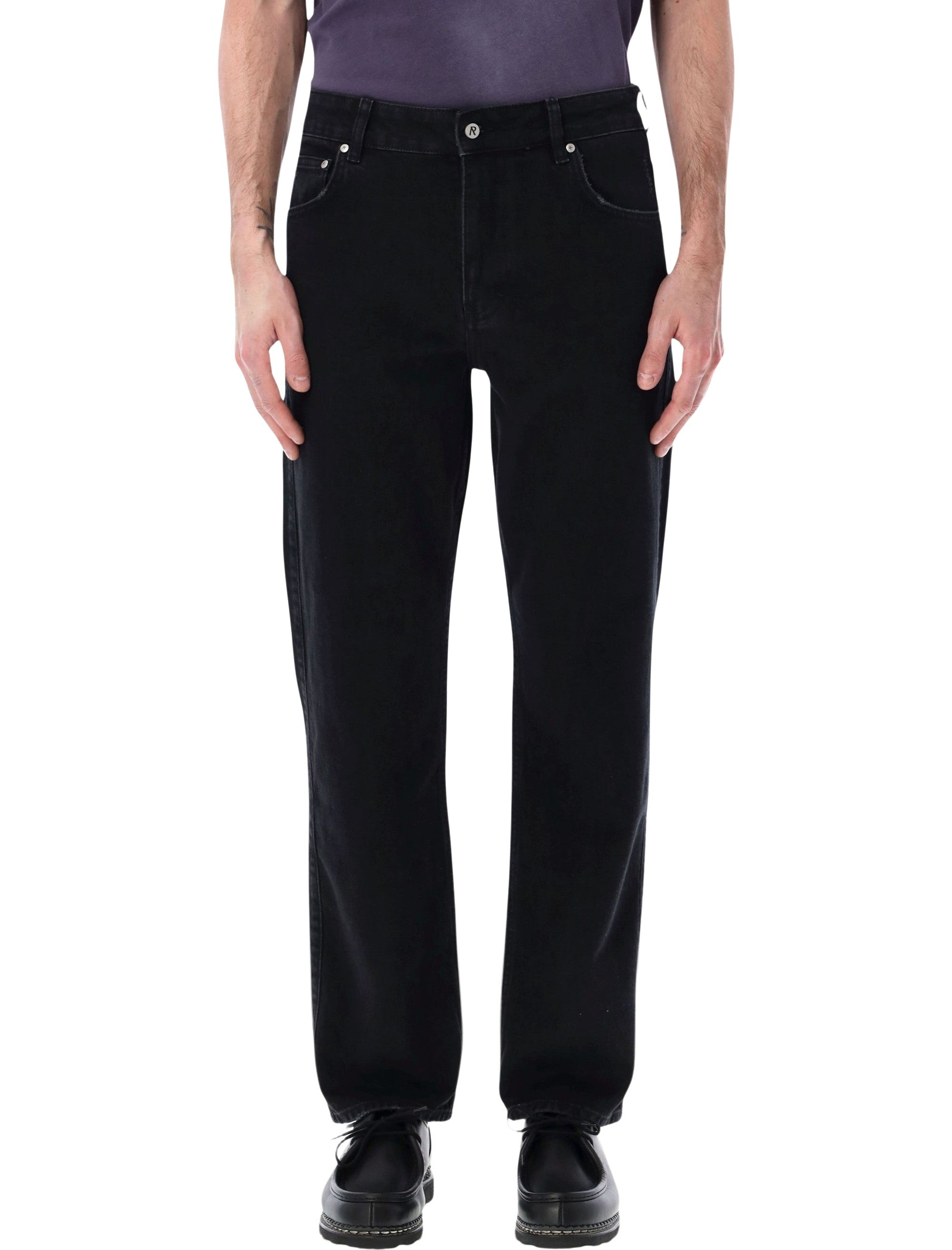 Represent R2 straight leg denim jeans Black Cotton