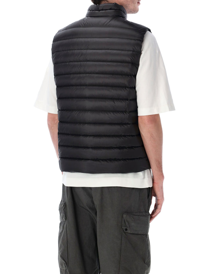 C.p. Company D.d. Shell Down Gilet Black Polyamide Padding Vest