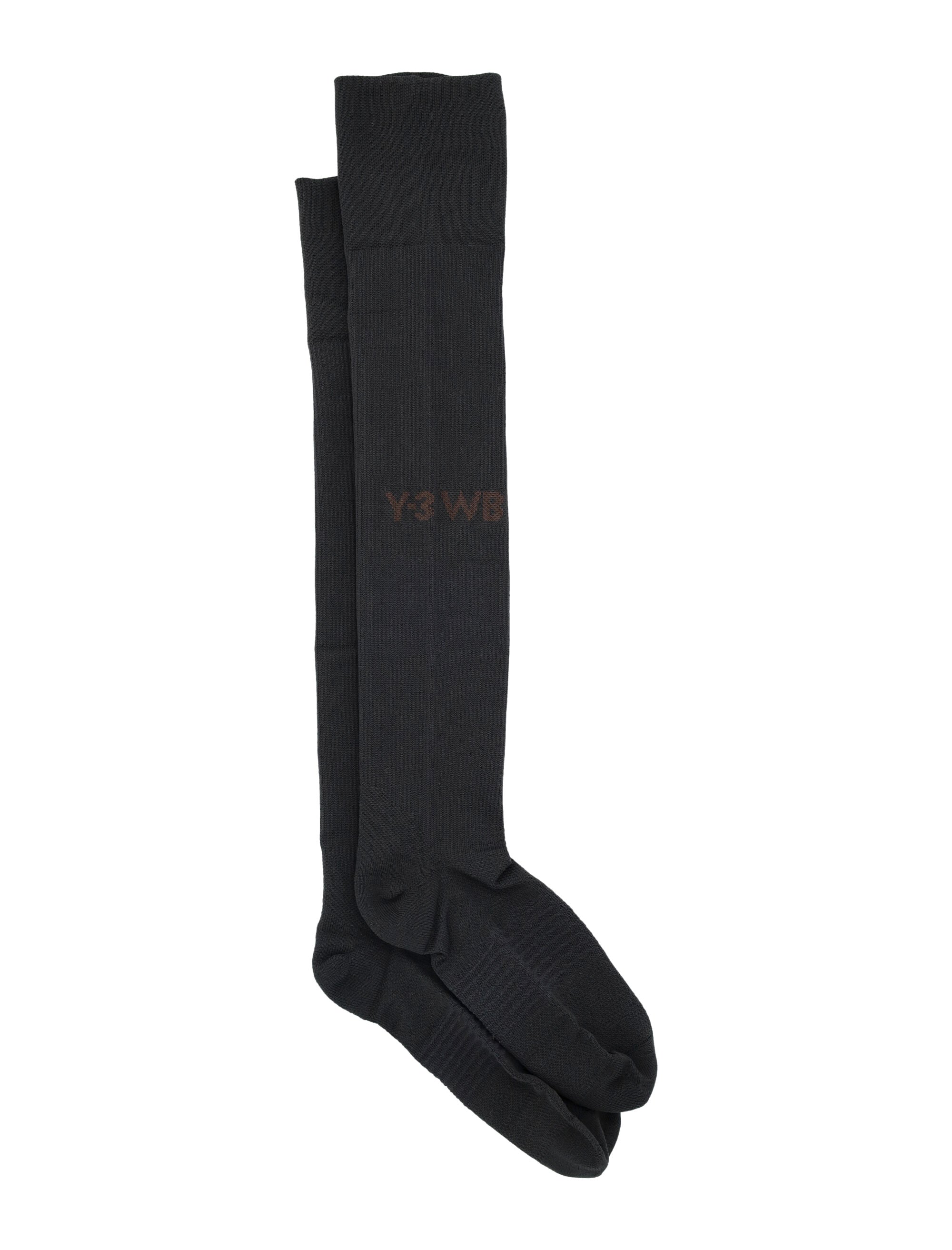 Adidas Wales Bonner Y-3 Football Socks Off White Black Polyamide