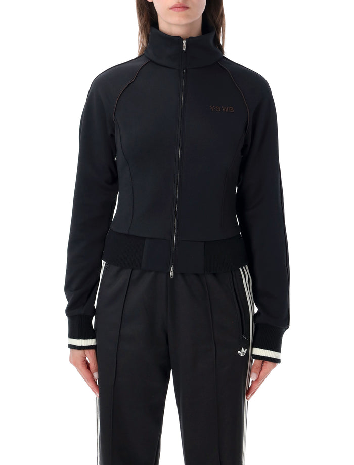 Adidas Wales Bonner Y-3 Track Jacket Black Recycled Polyester Sweatshirt