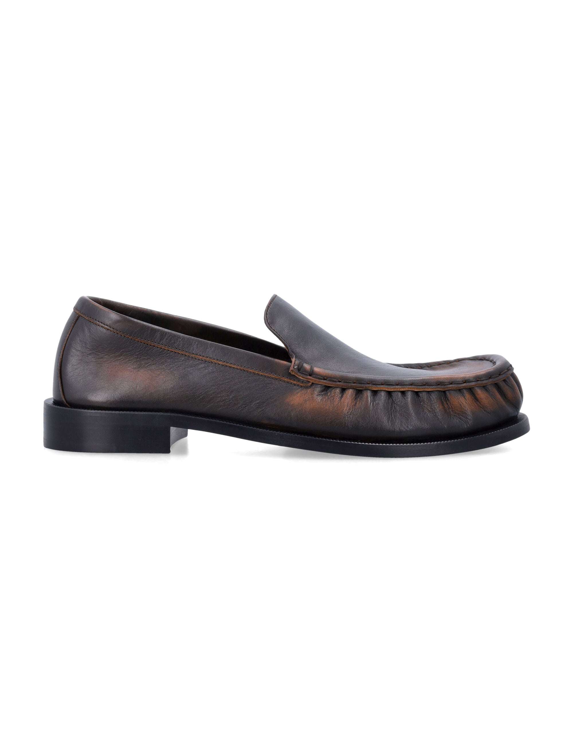 Dries Van Noten leather loafer Tan Upper Loafers