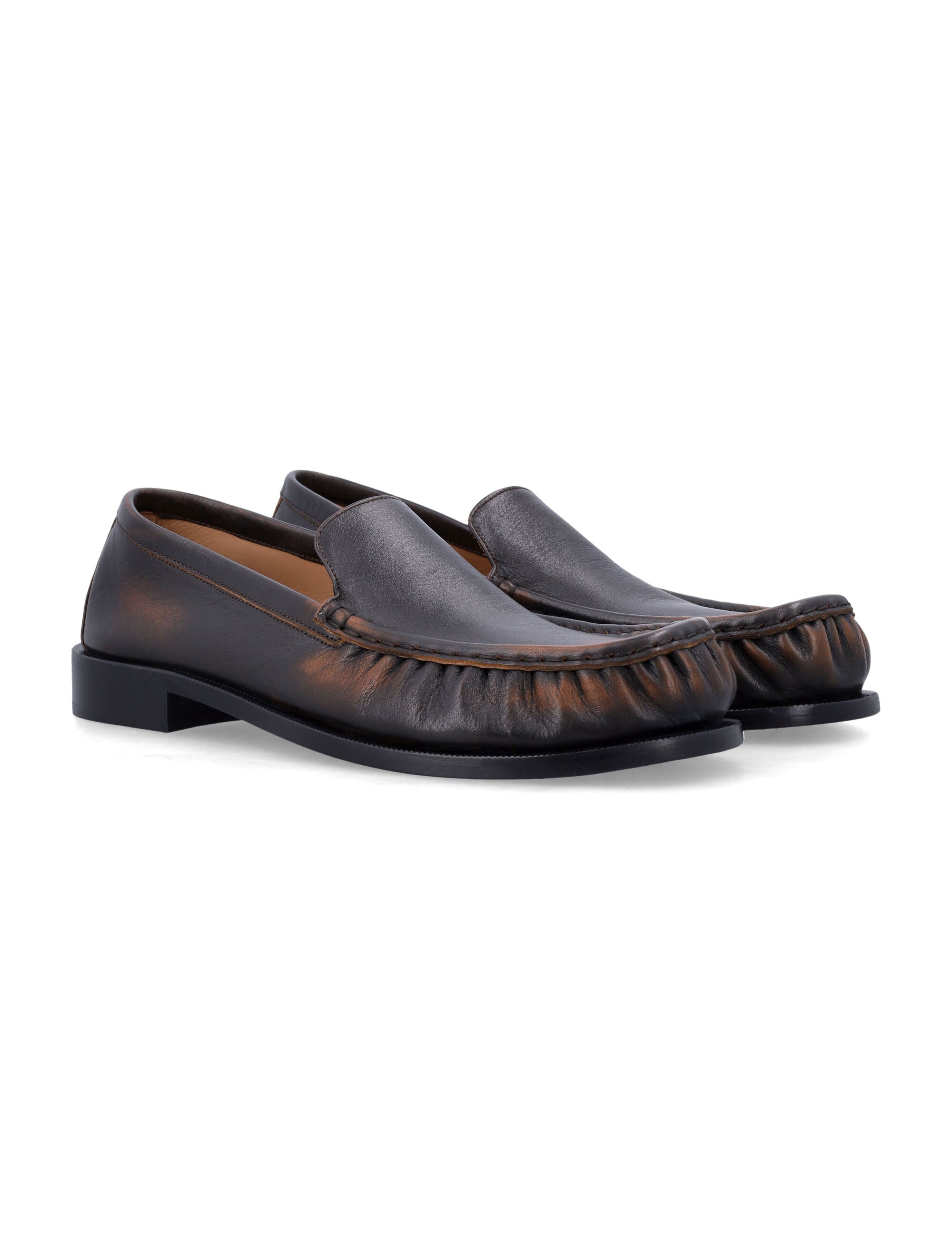 Dries Van Noten leather loafer Tan Upper Loafers