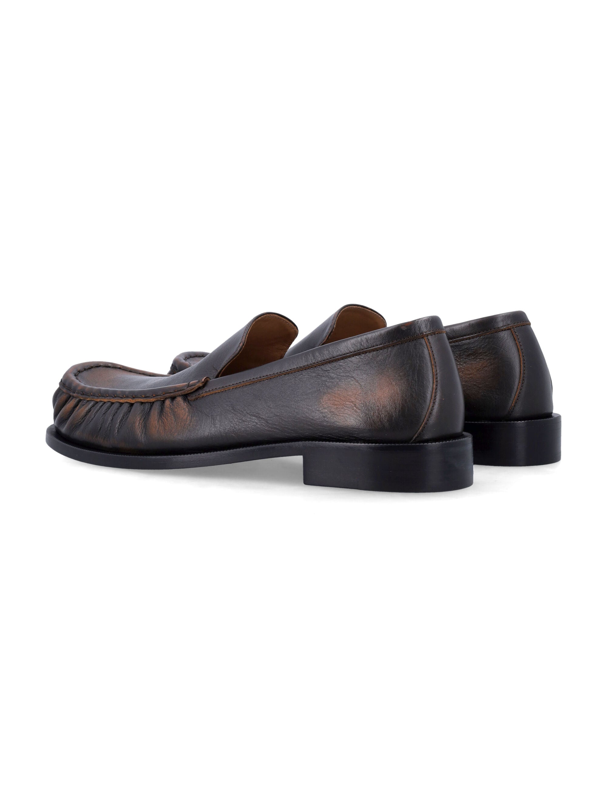 Dries Van Noten leather loafer Tan Upper Loafers