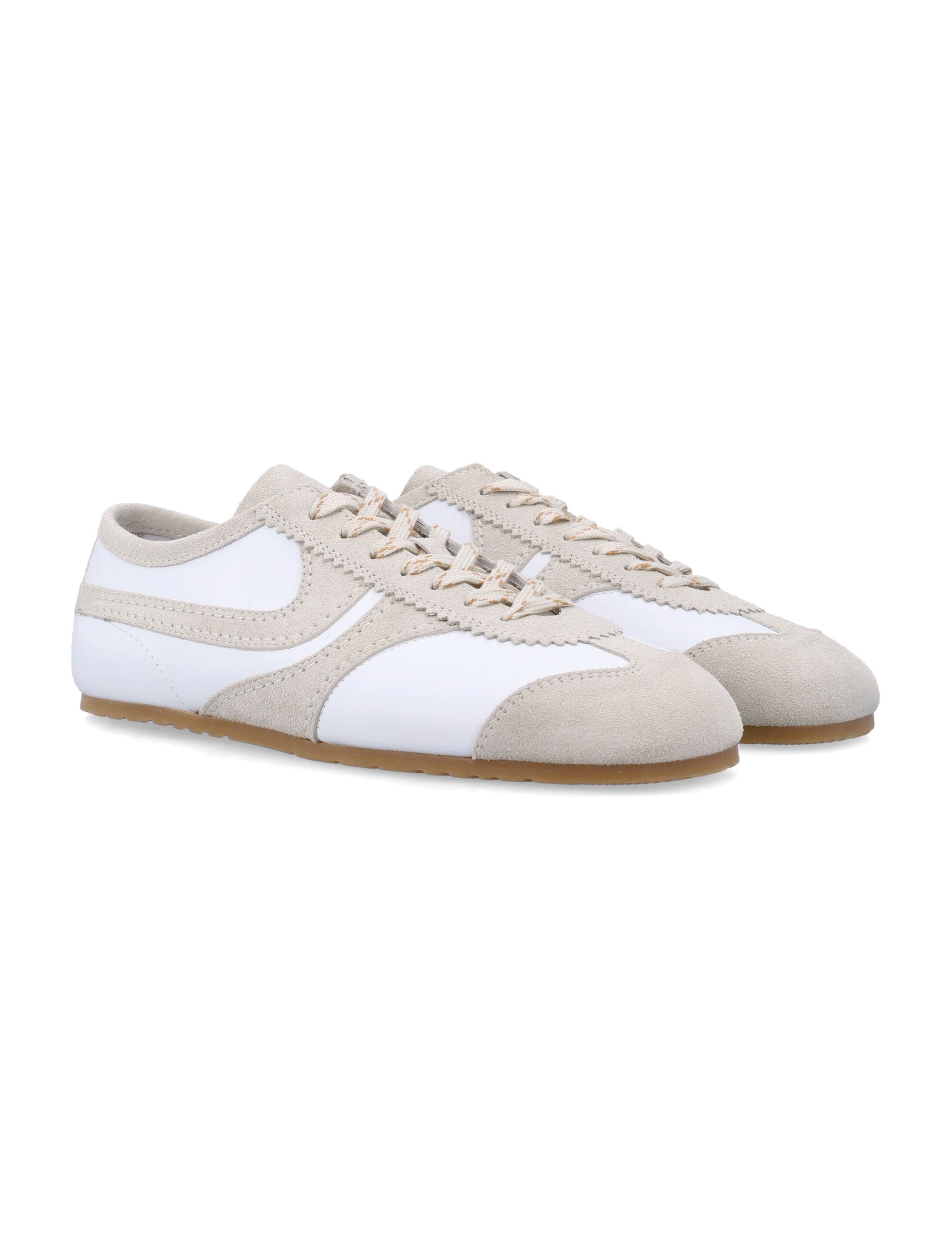 Dries Van Noten leather sneakers White Upper