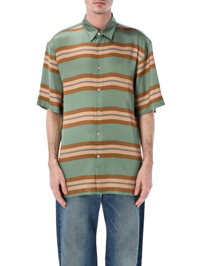 Dries Van Noten Cassidye viscose shirt Pistache