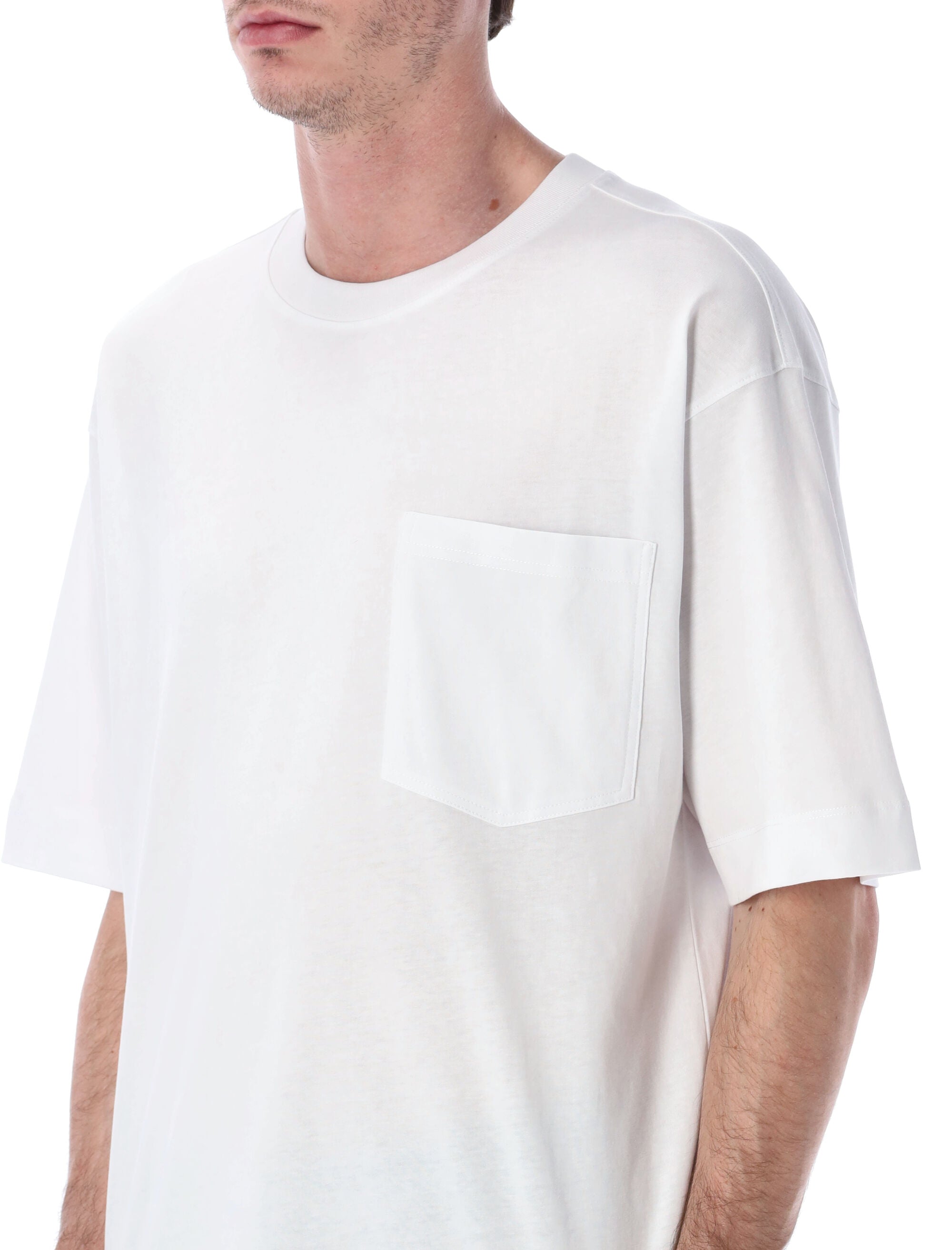 Dries Van Noten pocket t-shirt White Cotton Tshirt