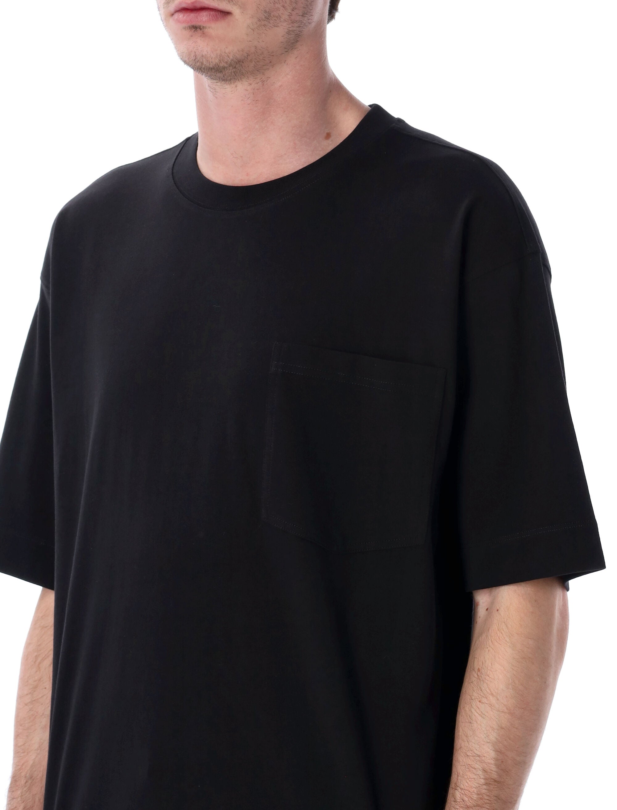 Dries Van Noten pocket t-shirt Black Cotton Tshirt