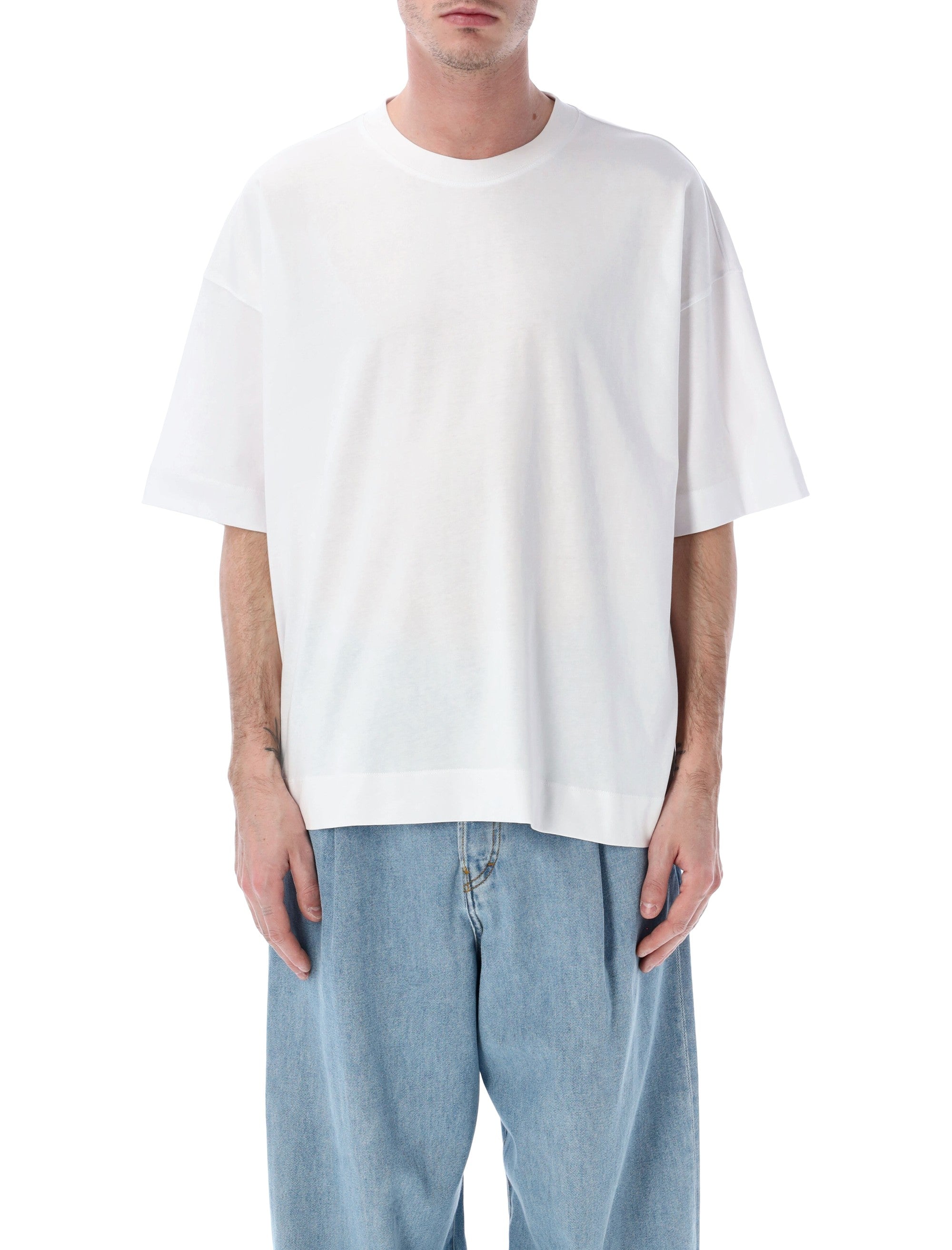 Dries Van Noten oversized t-shirt White Cotton Tshirt