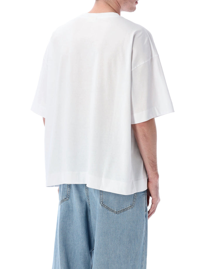 Dries Van Noten oversized t-shirt White Cotton Tshirt