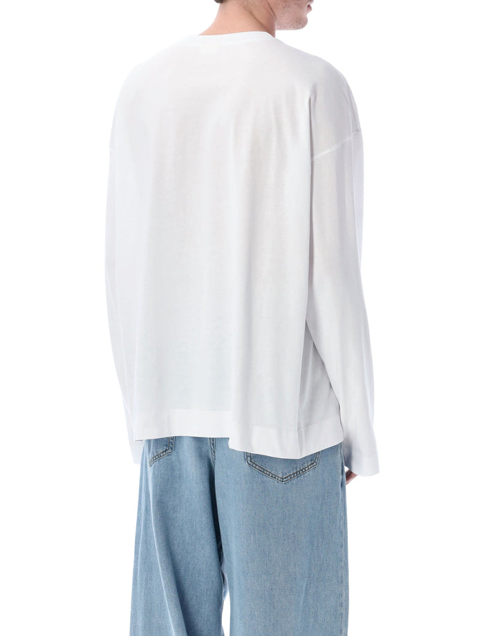 Dries Van Noten long-sleeved t-shirt White Cotton Tshirt