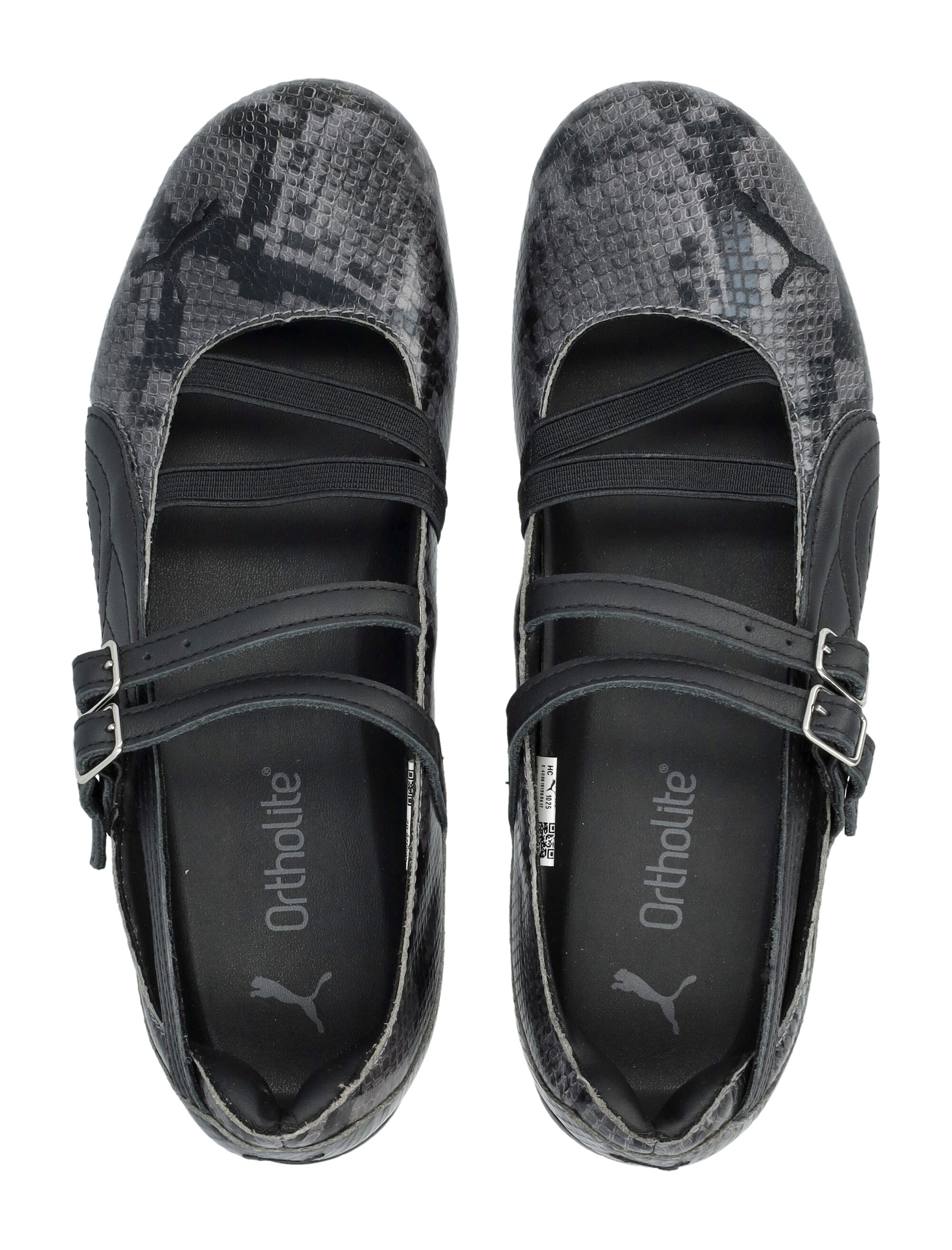 Puma Speedcat Snake print womans ballet flats Cool Dk Grey Upper Sneaker