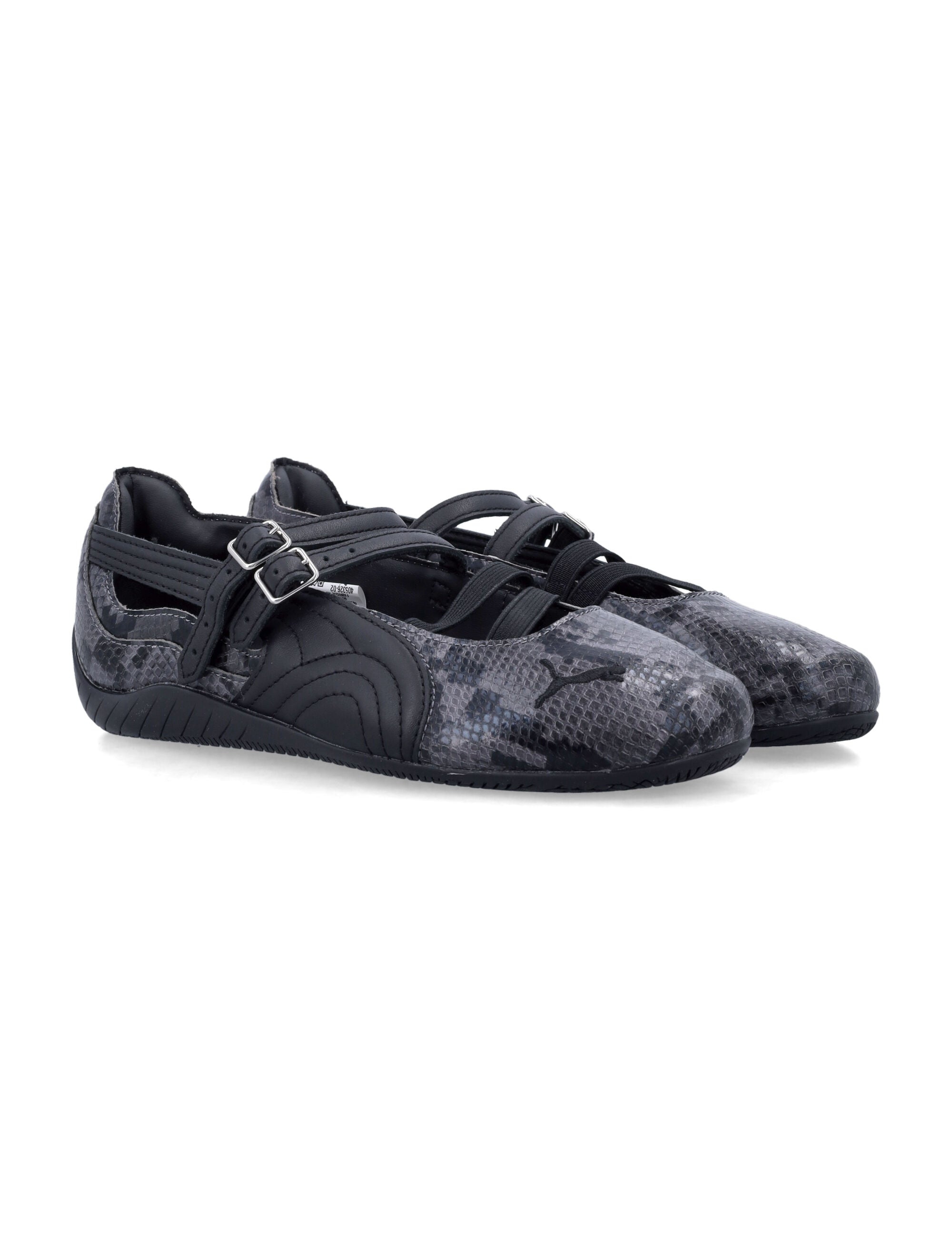 Puma Speedcat Snake print womans ballet flats Cool Dk Grey Upper Sneaker