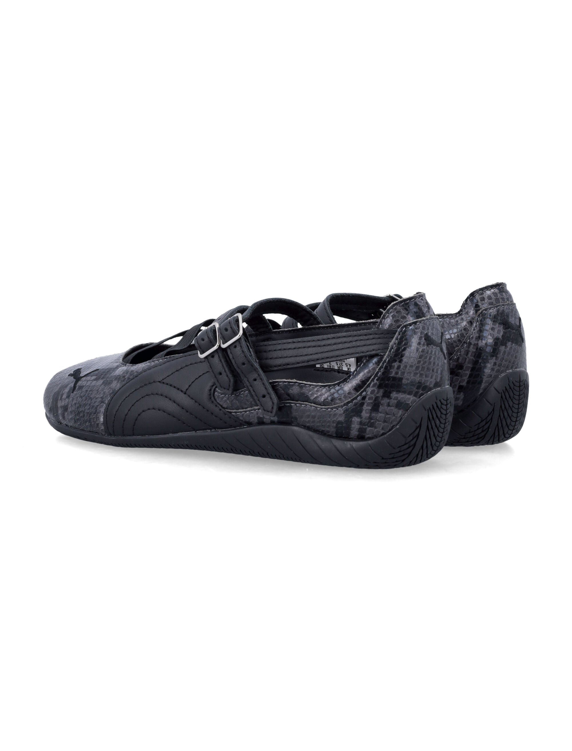 Puma Speedcat Snake print womans ballet flats Cool Dk Grey Upper Sneaker
