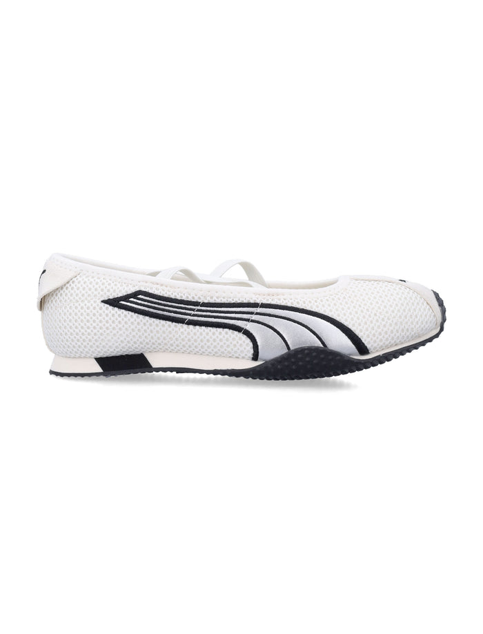 Puma H-Street Womens Ballet Flats White Upper Sneaker