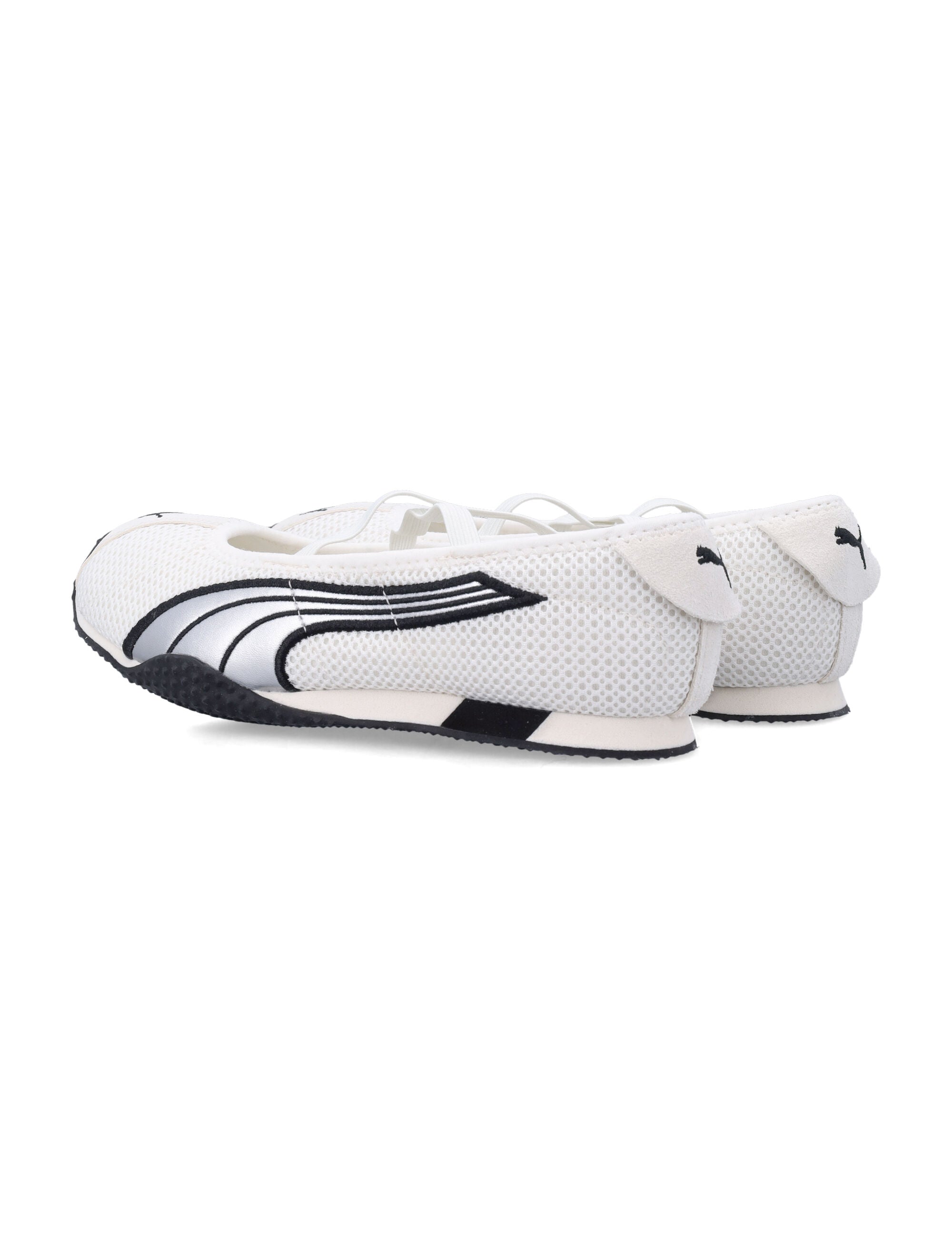 Puma H-Street Womens Ballet Flats White Upper Sneaker