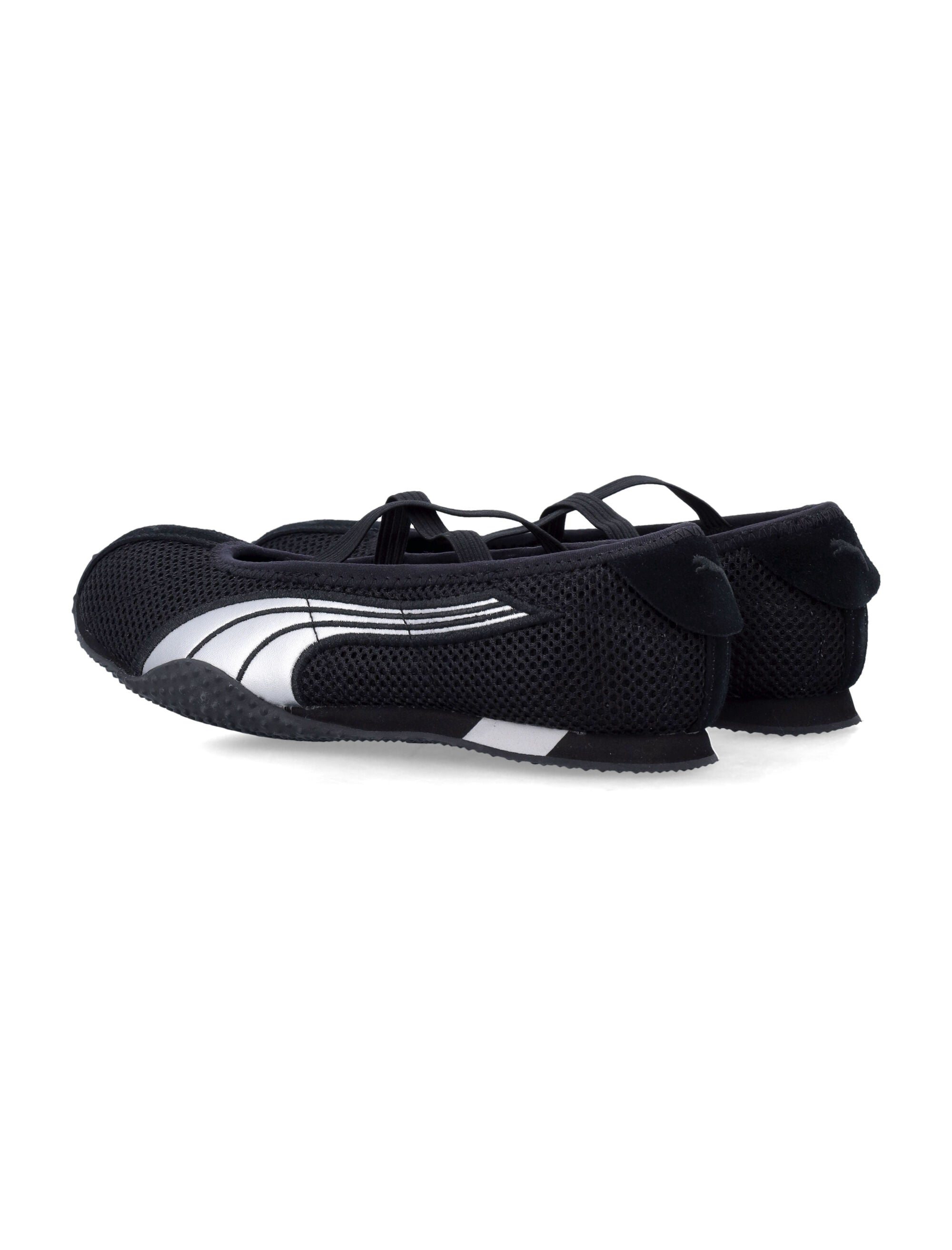 Puma H-Street Womens Ballet Flats Black Upper Sneaker