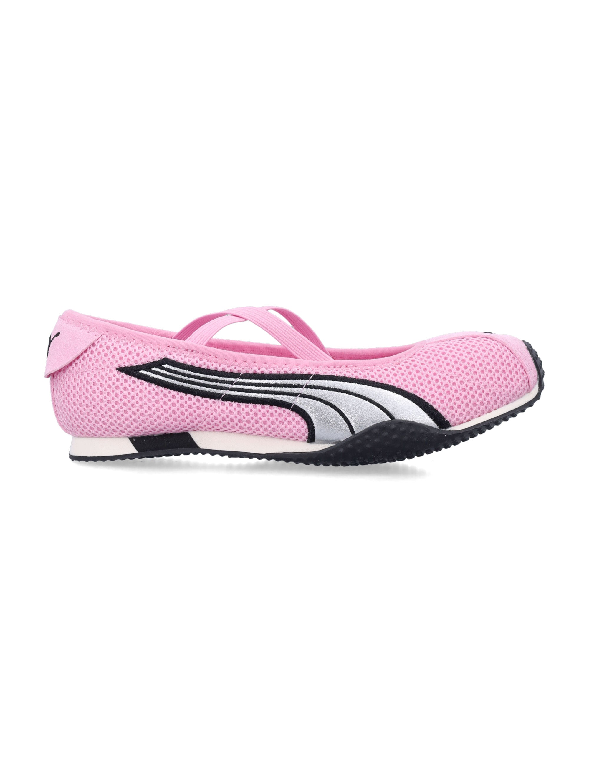 Puma H-Street Womens Ballet Flats Pink Upper Sneaker