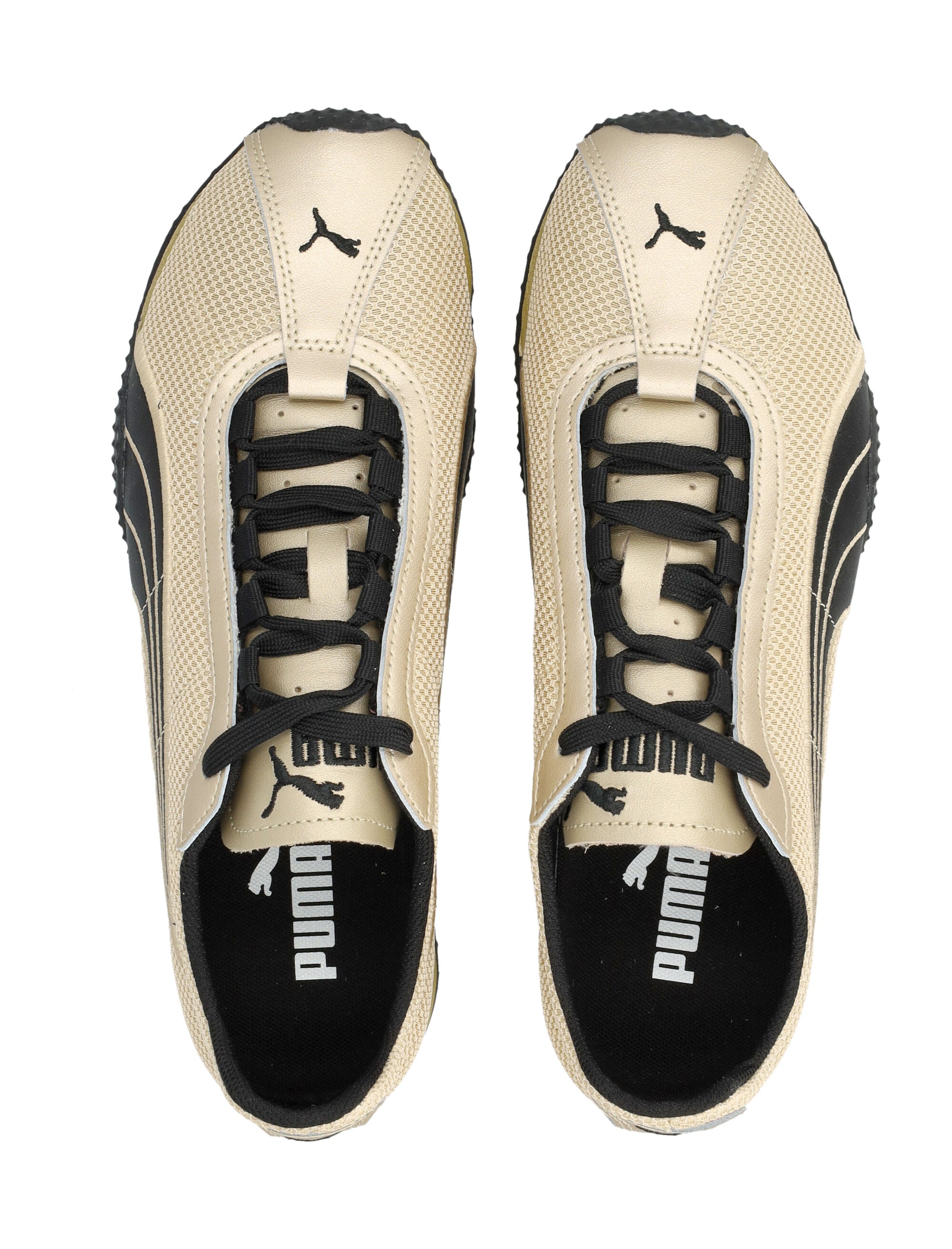 Puma H-Street Mesh Sneakers Gold Upper
