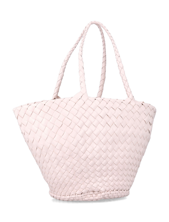 Dragon Diffusion Egola Basket Bag Sand Calf Leather Shoulder