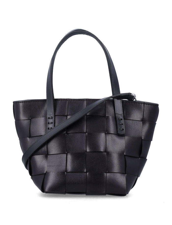 Dragon Diffusion Japan Mini Tote Black Cow Leather Shoulder Bag