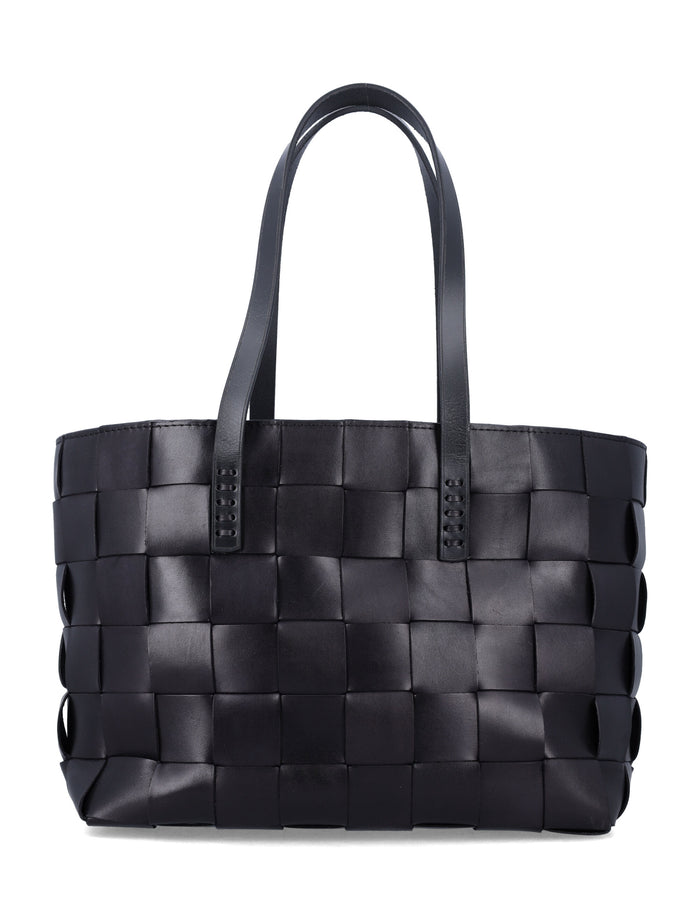 Dragon Diffusion Japan Tote Bag Black Cow Leather