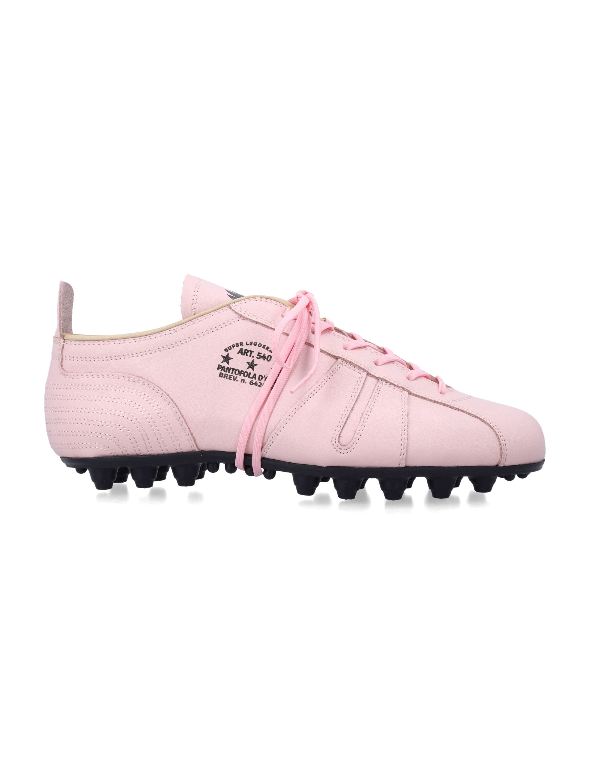 Pantofola dOro 540 Football Sole shoes Pink Upper Sneaker