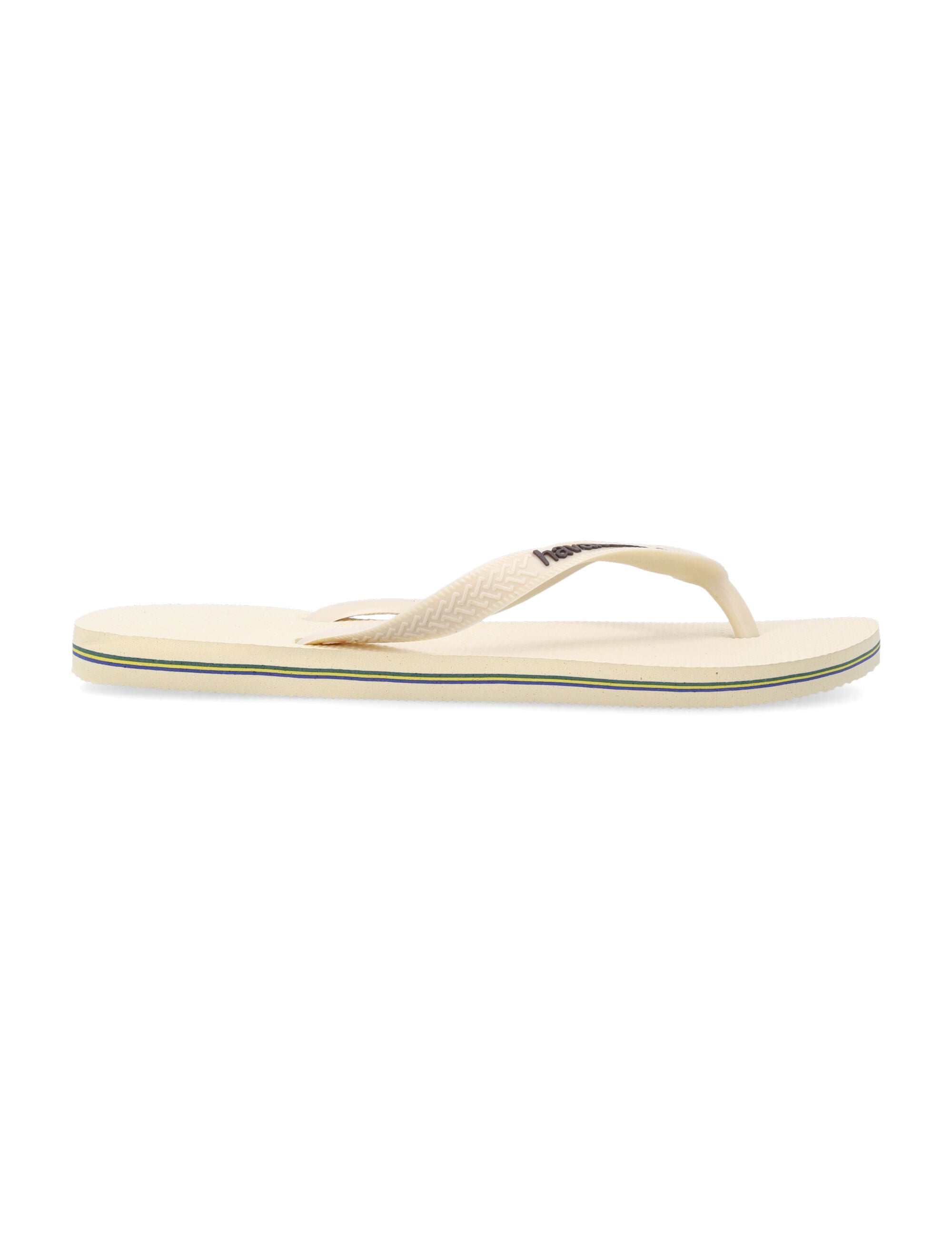 Havaianas Brasil logo flip-flops Butter Cream Strap Slide