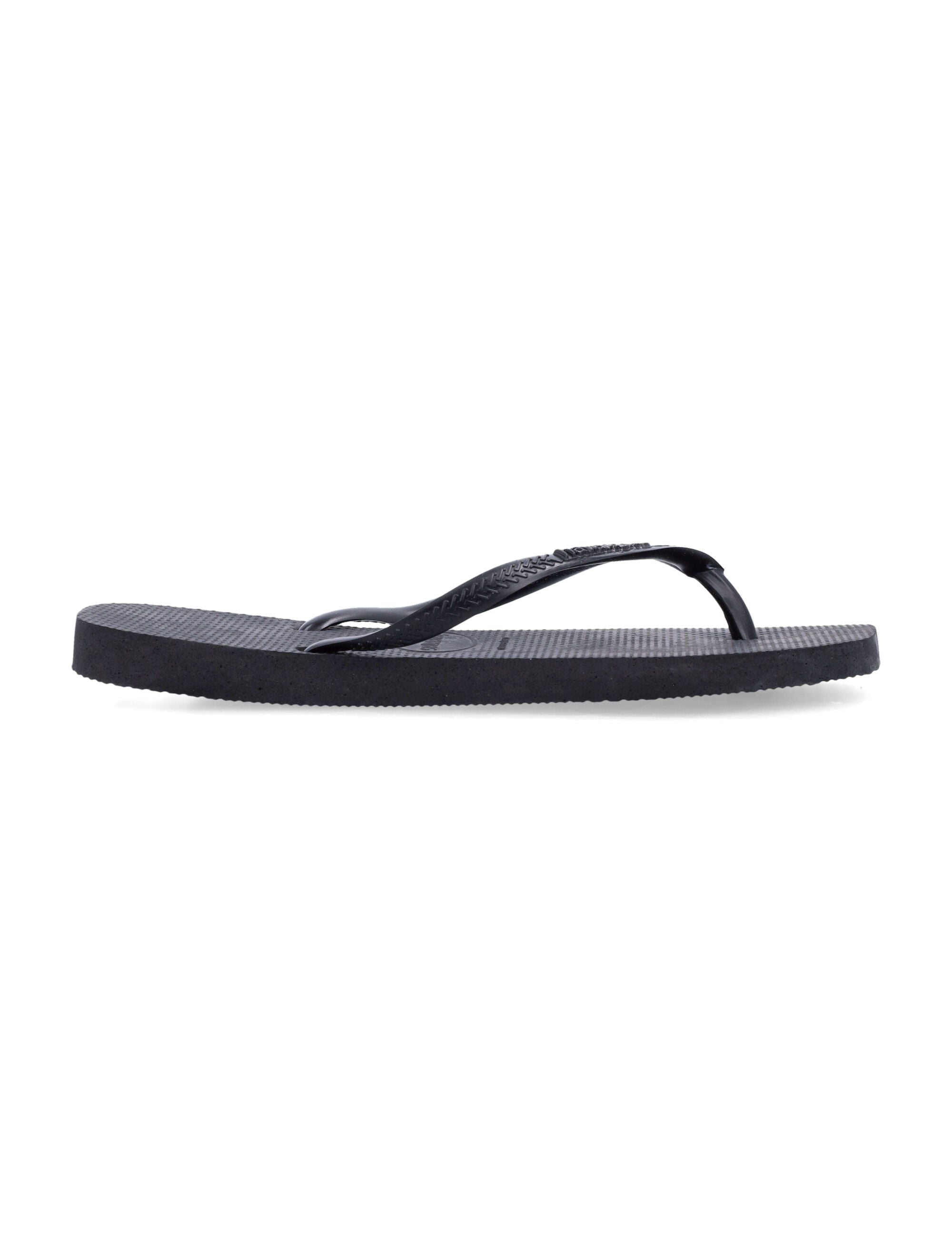 Slim Square Flip-Flops By Havaianas Black Strap Slide