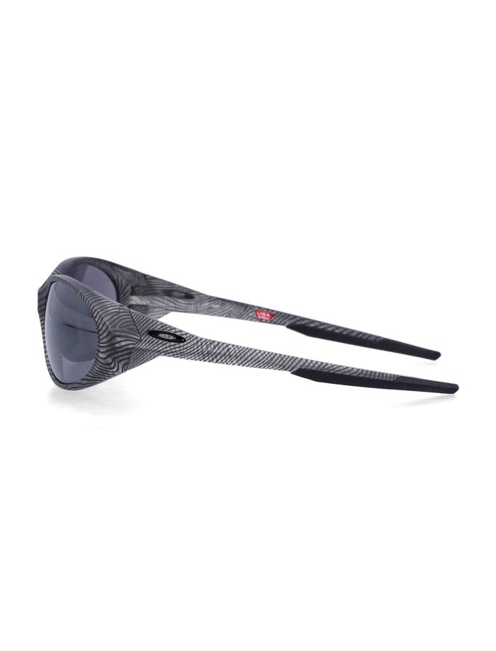 Oakley Eye Jacket Redux Sunglasses Matte Grey Ink Fingerprint Acetate